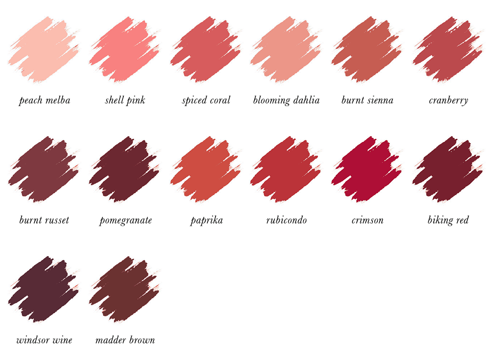 The Dark Autumn Makeup Palette the concept wardrobe